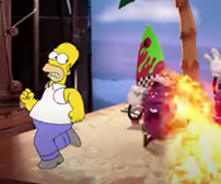 The Simpsons Robot Chicken Intro